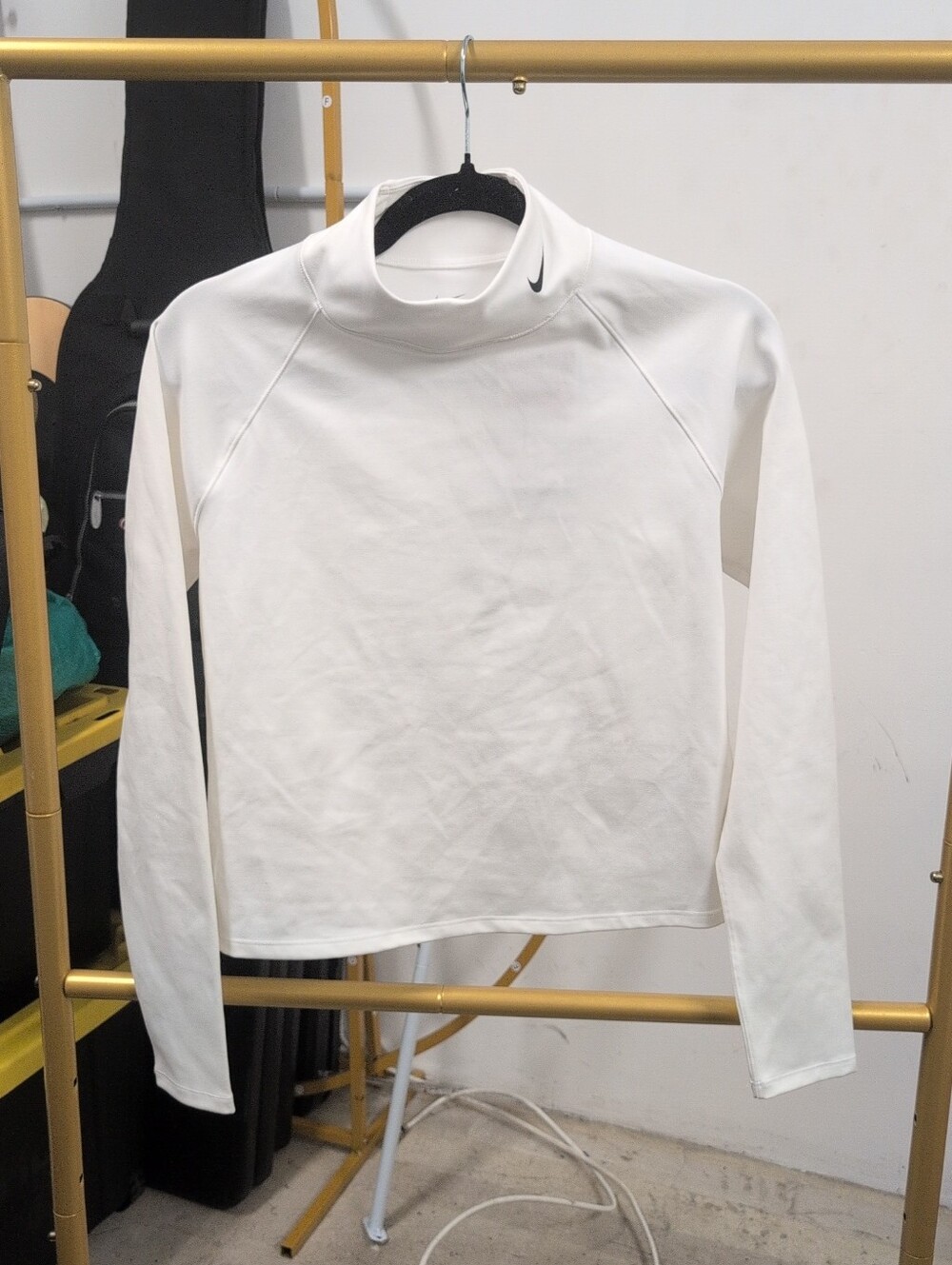 Nike Pro Women's Dri-FIT Long-Sleeve Mock-Neck Top Size Large NWT